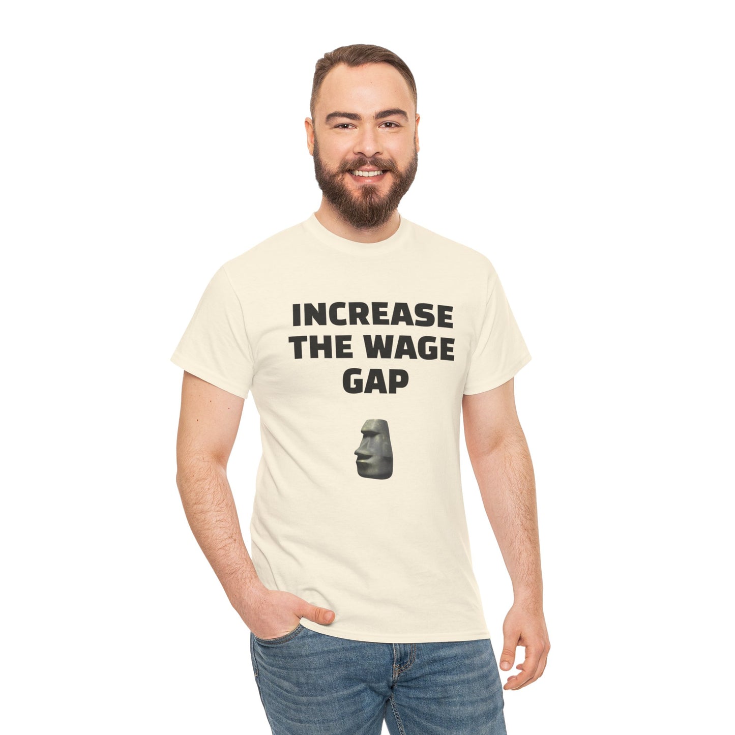 Increase the Wage Gap | Unisex Heavy Cotton Tee